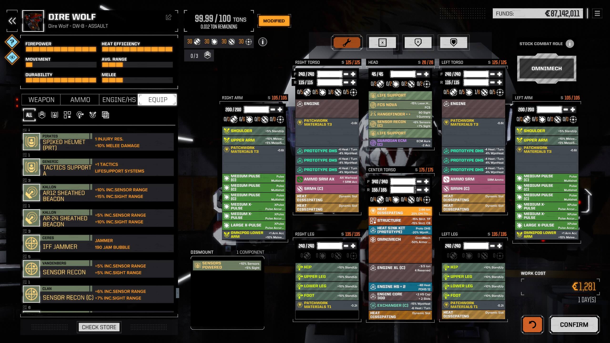 Damage brawler assault mech build