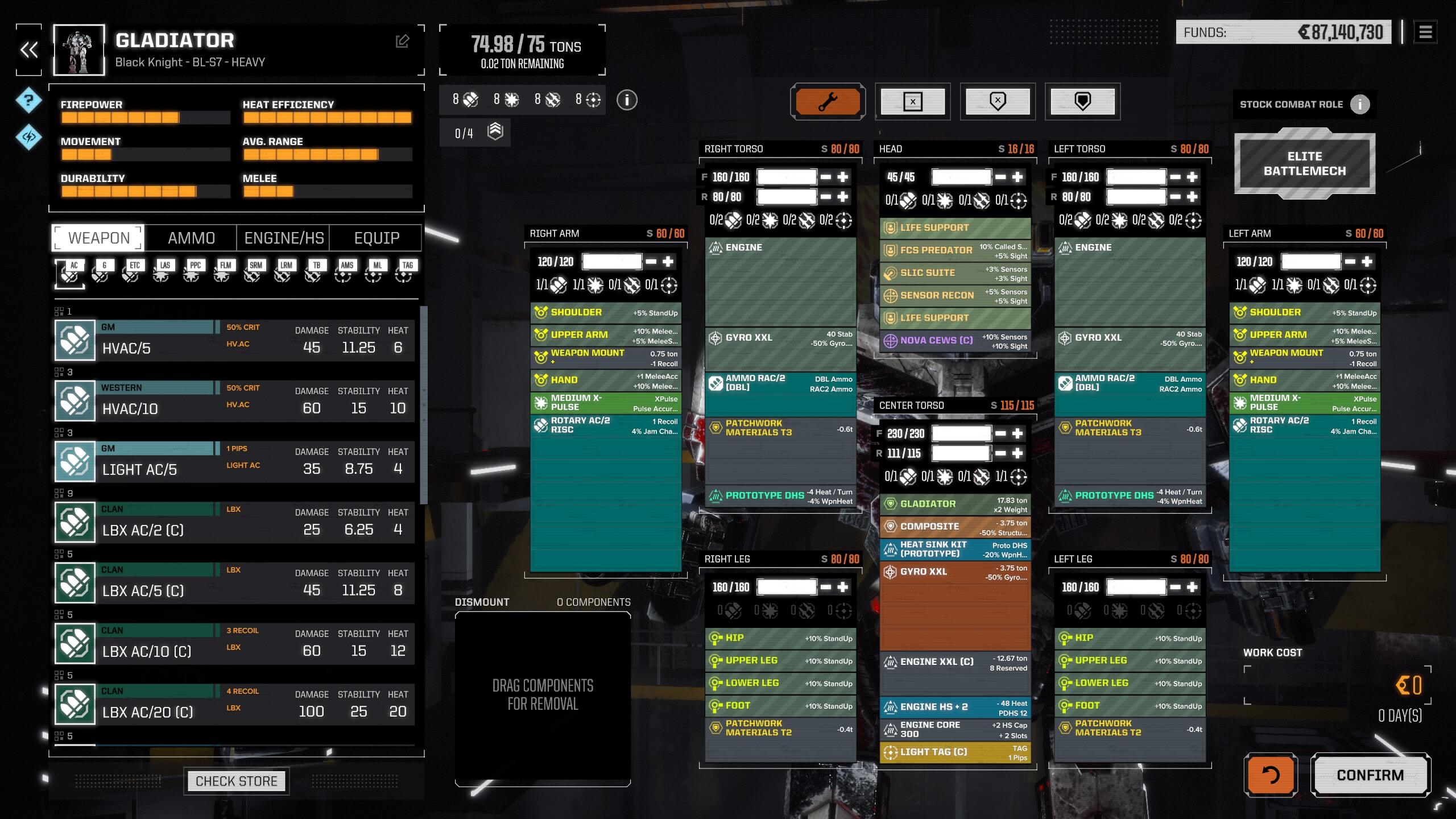 Damage brawler assault mech build