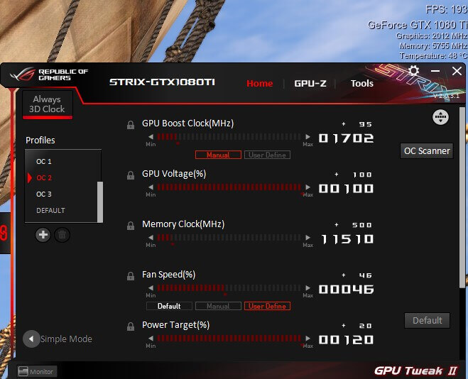 Novice Overclocking: Slider - Page